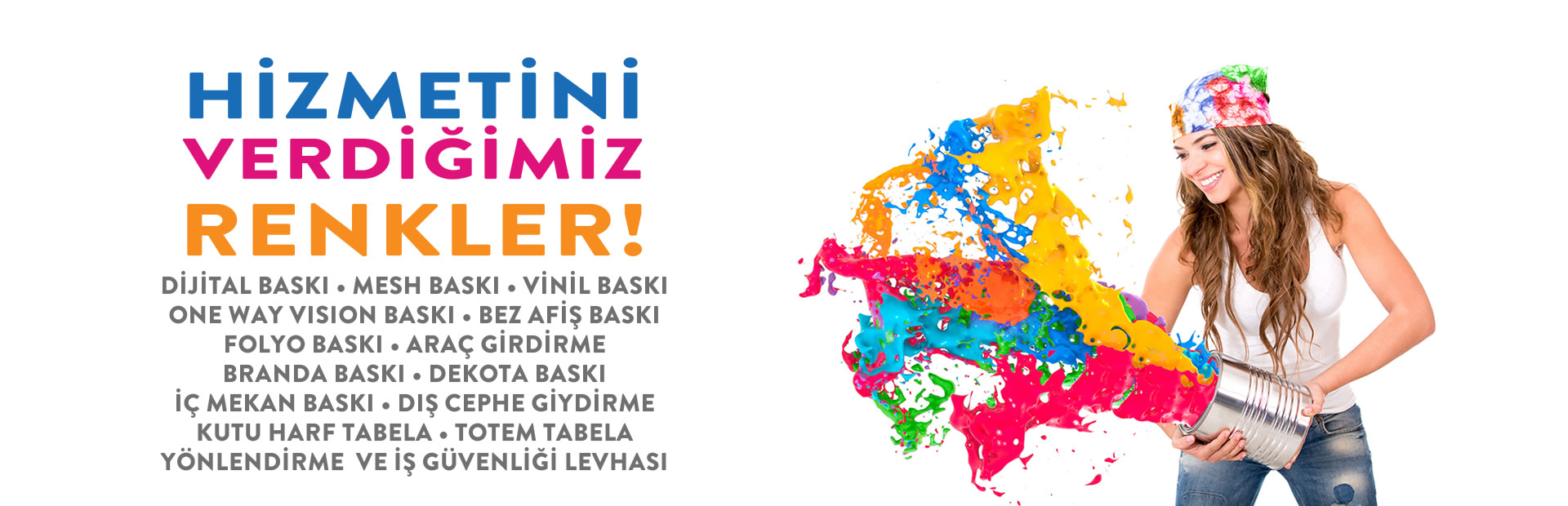 Hizmet Alanlarımız